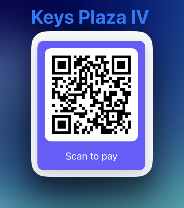Key Purchase QR — Plaza IV
